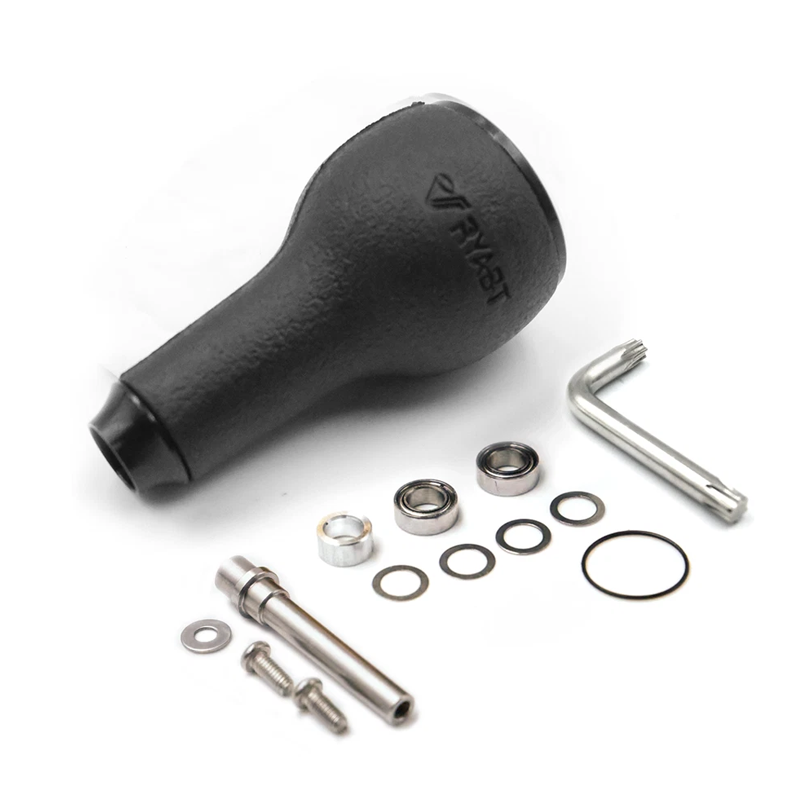 Manípulo preto em TPE, 27 mm,  - Reel Repair Kit avaliação e preço