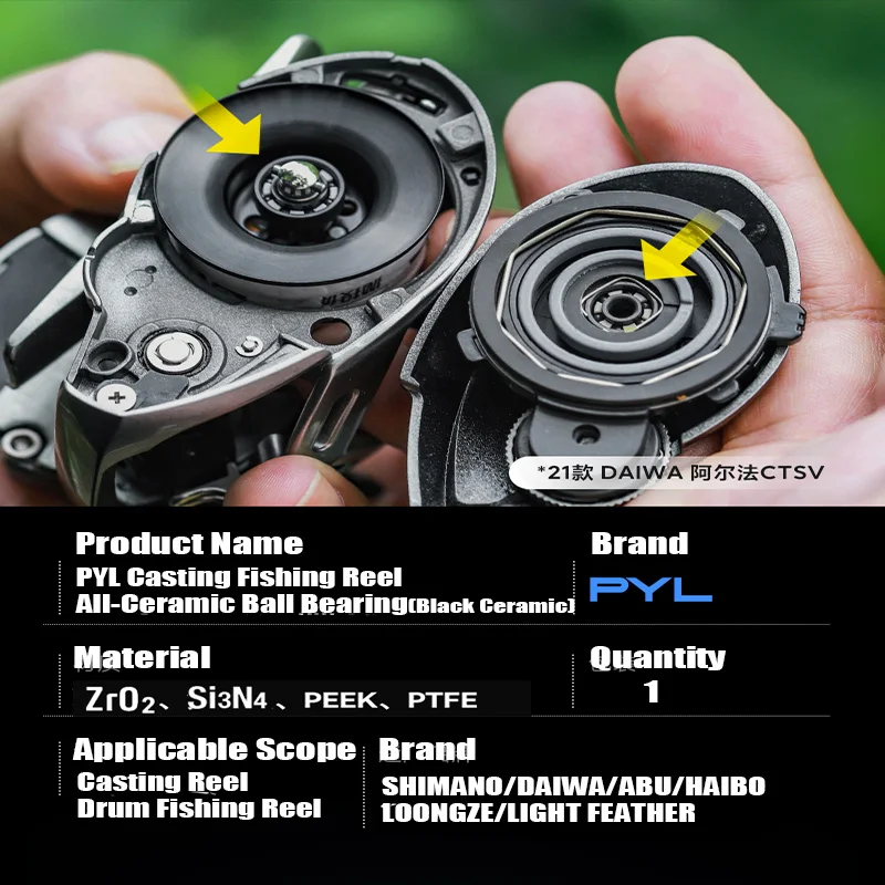Carretilha de Pesca PYL, carre - Fly Reel avaliação e preço